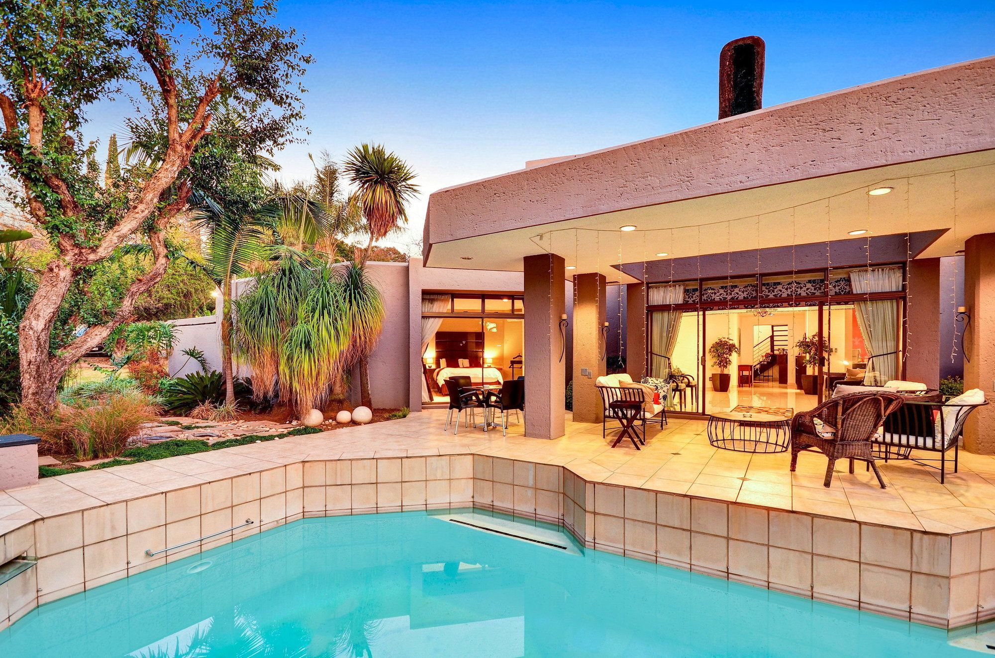 Le Petit Fillan Hotel Sandton Eksteriør billede